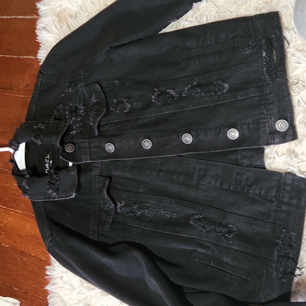 Black Jean Jacket
